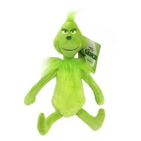 Grinch Stole Plush Toys green Grinch stuffed toy Max Dog Doll Soft Stuffed Cartoon Animal Peluche for Kids Christmas Gifts - view 9