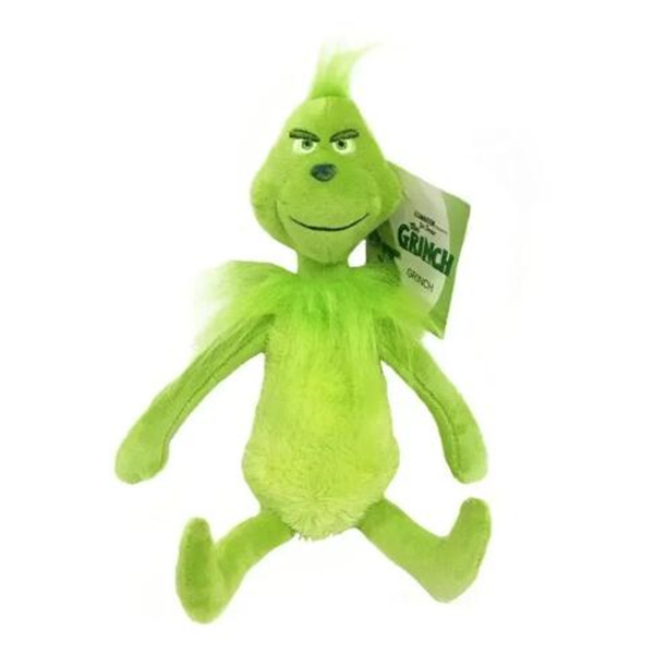 Grinch Stole Plush Toys green Grinch stuffed toy Max Dog Doll Soft Stuffed Cartoon Animal Peluche for Kids Christmas Gifts - view 6