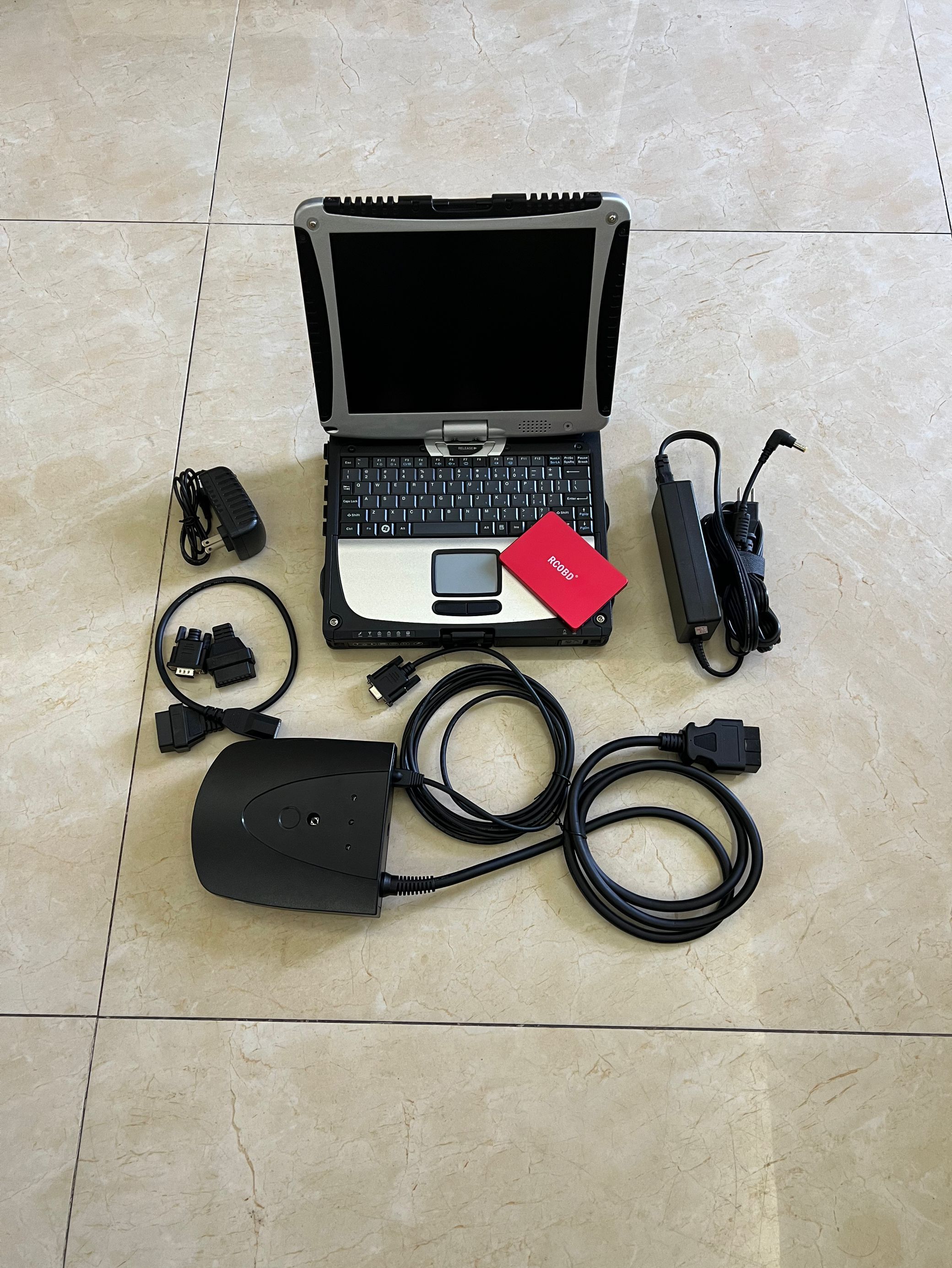 Hds Diagnostic Scanner For Honda Obd2 Diagnostic Interface Hon-da Hds HIM COM Tester with cf-19 i5 laptop ready use