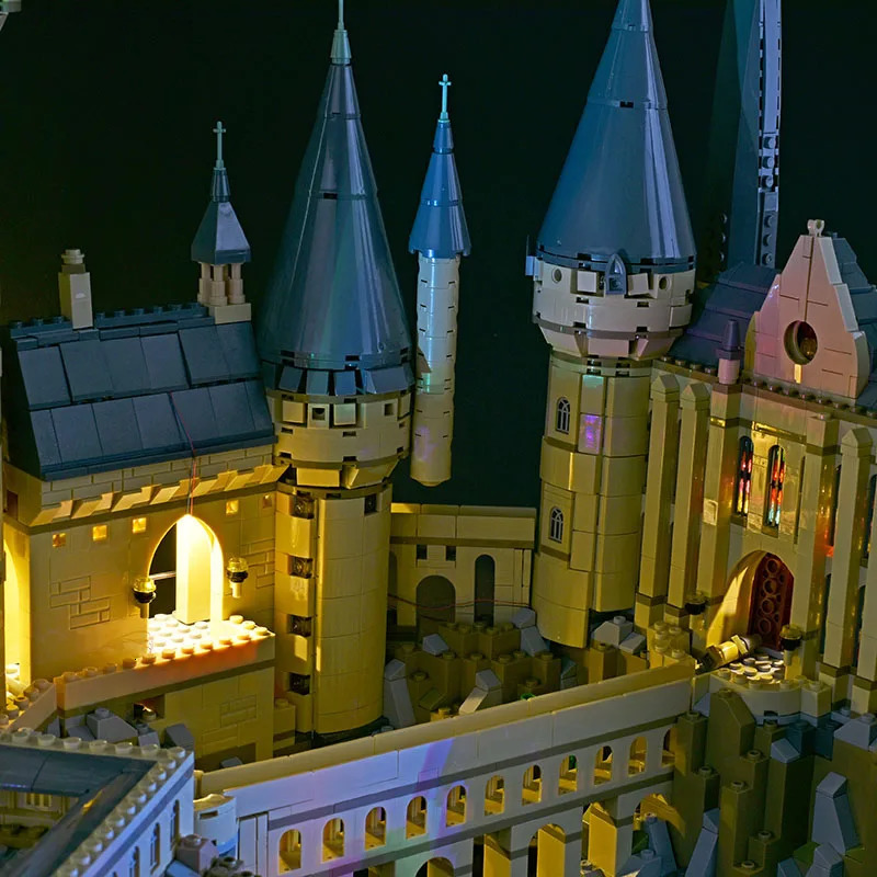 Christmas Toy Supplies LED Light Set Compatible With 71043 Castle Building Blocks RC control Lighting Toys For Children Christmas Gifts 231129