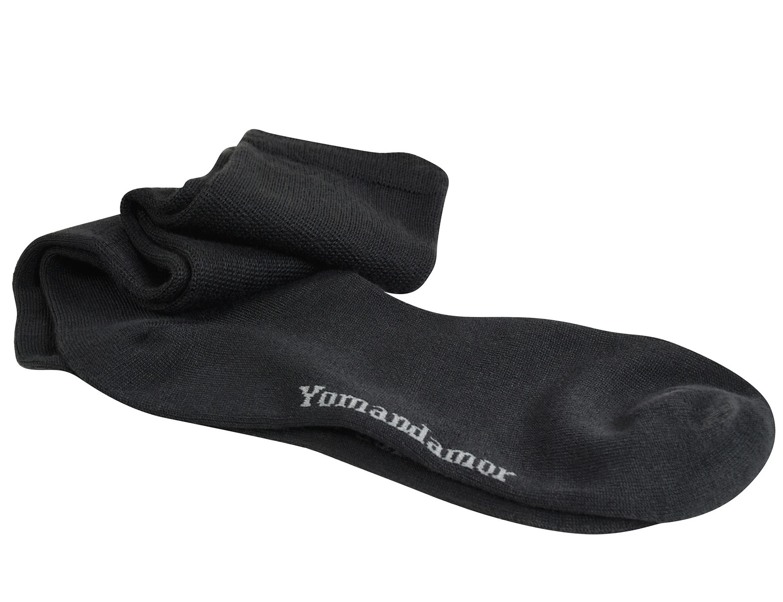 Men's Socks Yomandamor Mens 4 Pairs Over the Calf Super Soft DiabeticDress with Seamless Toe 231205Z
