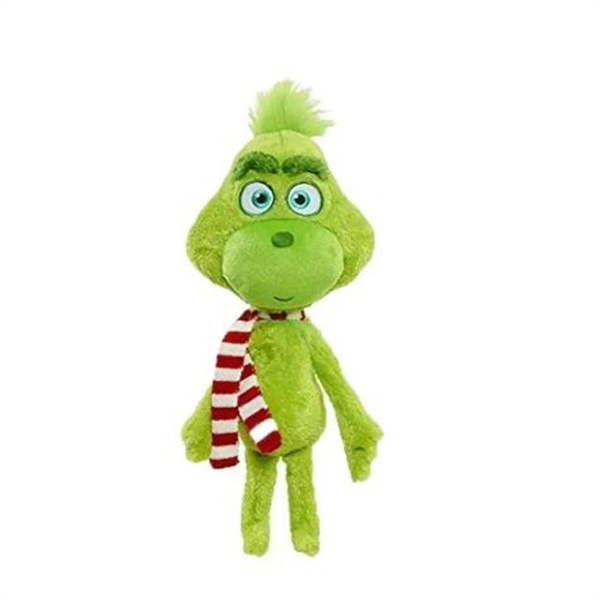 Grinch Stole Plush Toys green Grinch stuffed toy Max Dog Doll Soft Stuffed Cartoon Animal Peluche for Kids Christmas Gifts - view 7