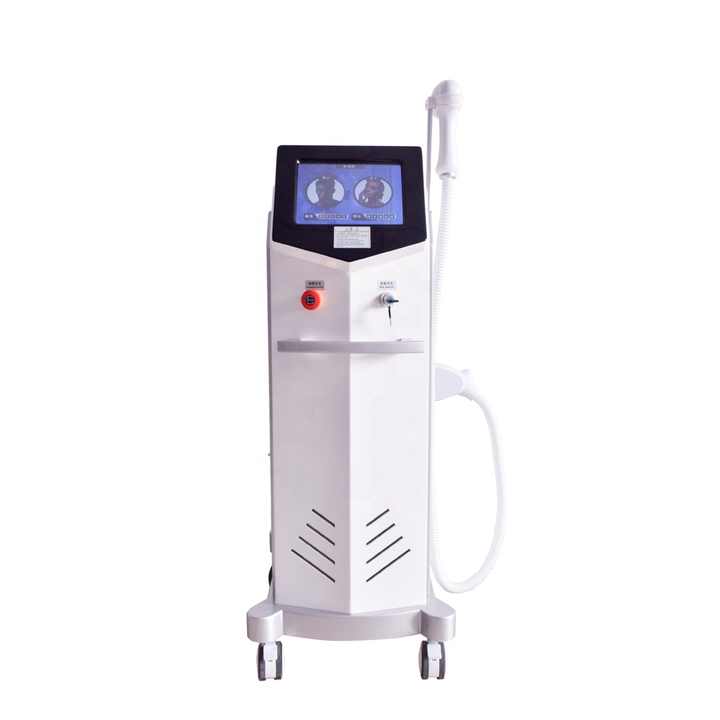 professional 808 nm hair removal laser machine ice titanium diodenlaser machine for spa