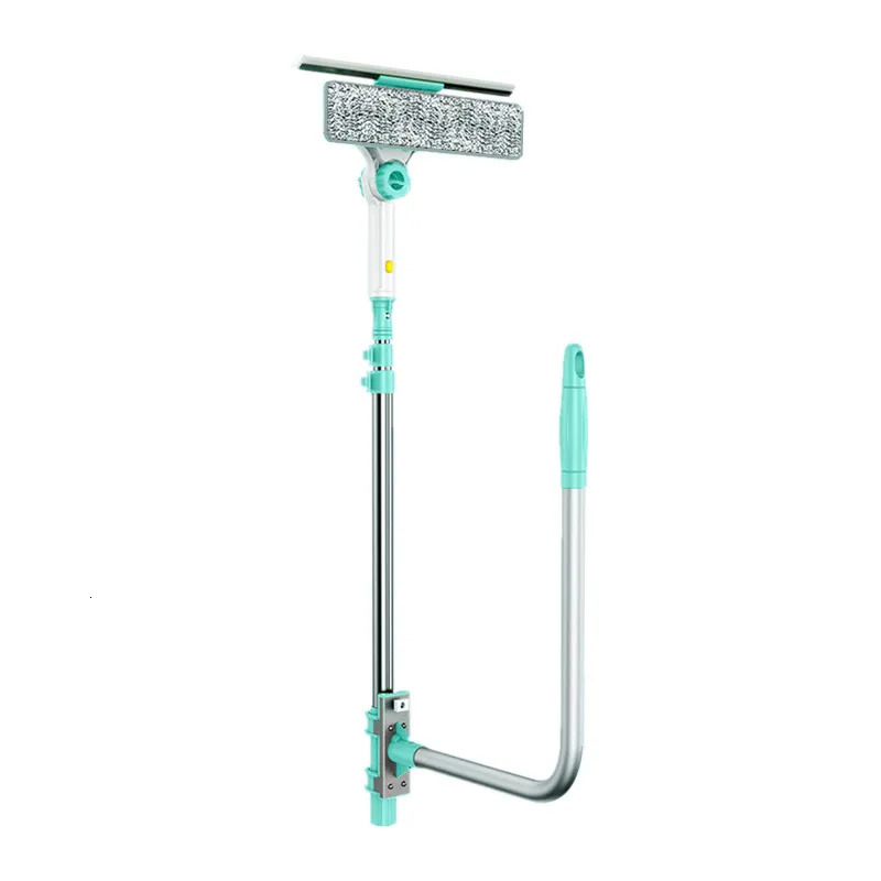 Other Housekeeping Suitable for Glass Cleaning in tall buildings Double Wiper Dust Removal U Shape Outdoor Telescopic Cleaner Dry Water Scraper 231205