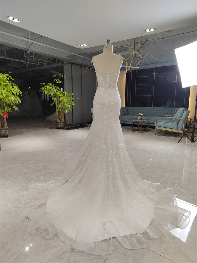 High Quality Shining Mermaid Wedding Dress Original Design America & Europe Bride Style Vestidos