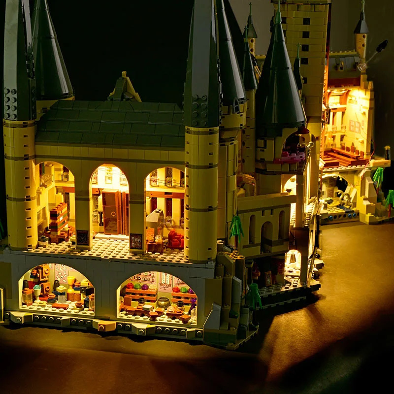 Christmas Toy Supplies LED Light Set Compatible With 71043 Castle Building Blocks RC control Lighting Toys For Children Christmas Gifts 231129