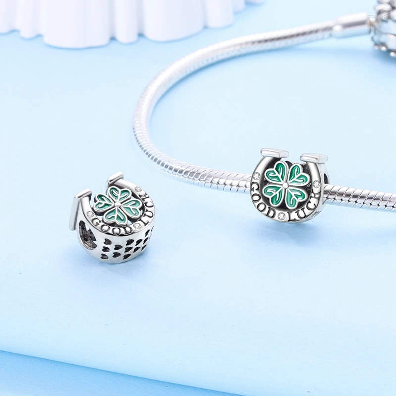 Loose Gemstones 925 Sterling Silver Avocado Green Series Charms Fit Original Bracelet Bead Charm Necklace Trinket Women DIY Jewelry