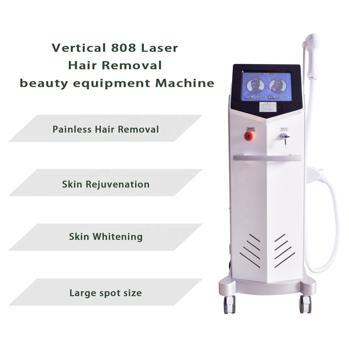 professional 808 nm hair removal laser machine ice titanium diodenlaser machine for spa