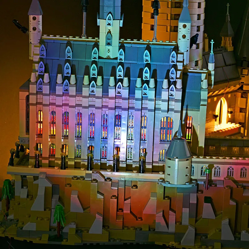 Christmas Toy Supplies LED Light Set Compatible With 71043 Castle Building Blocks RC control Lighting Toys For Children Christmas Gifts 231129