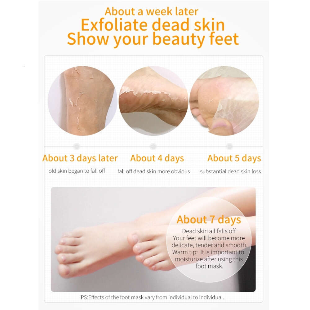 Exfoliating Foot Mask Socks For Pedicure Baby Foot Peel Feet Mask Skin Care Cosmetics Peeling Foot Health Calcetines Exfoliantes Para Mascarillas De P