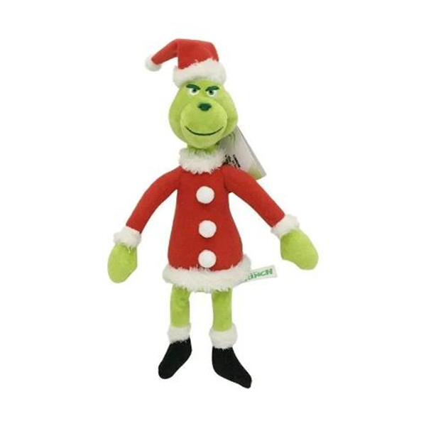 Grinch Stole Plush Toys green Grinch stuffed toy Max Dog Doll Soft Stuffed Cartoon Animal Peluche for Kids Christmas Gifts - view 5