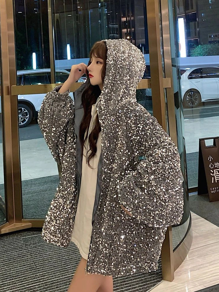 Women s Vests Hooded Jackets Oversized Clothing Trendy Outerwear Loose Thick Adorable Coat Long sleeved Tops Spring Autumn 231207
