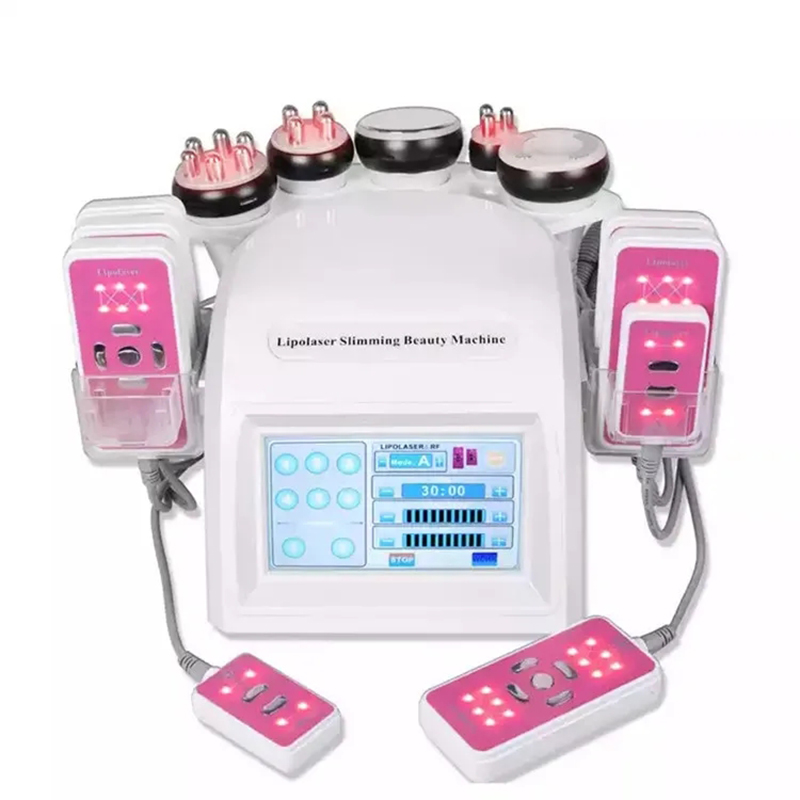 New Product Body Slimming 40k Cavitation Ultrasonic Machine Vacuum Lipolaser Weight Reduce Fat Loss Cellulite Reduction RF Anti Wrinkle Skin Tightenin