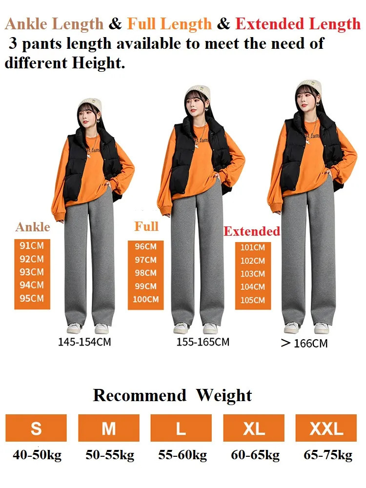 Men's Pant Warm Winter Plush Thick Pants Lambskin Cashmere Trousers High Waist Cotton Fleece Loose Female Wide Leg PELEDRESS 231216