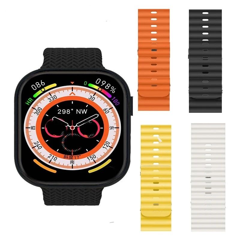HK9 Pro Plus AMOLED Smartwatch 2GB Storage HK8 Pro Max Gen2 Upgraded Watch 9 NFC Smart Watches for Men PK Hello Watch 3
