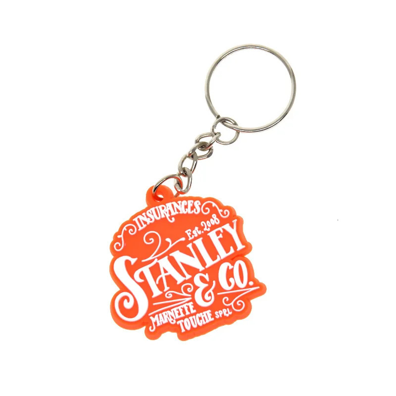 Key Rings Custom Keychains Made From Soft PVC Rubber in 2D 231206