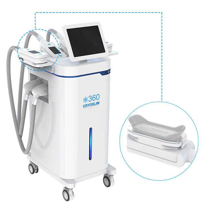 OEM/ODM Fat Removal 360 cryo 4 handles Cryolipolysis machine 360 Cryolipolysis Slimming 4 cryo handles 4 cryo head Lose Weight