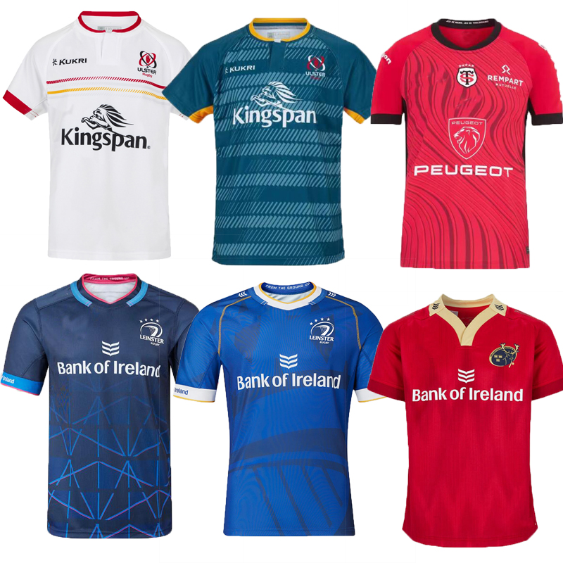 NEW 2023 2024 ULSTER Leinster MUNSTER Rugby Jersey Home Away 23 24 CONNACHT EUROPEAN ALTERNATE AEL Irish Club Shirt