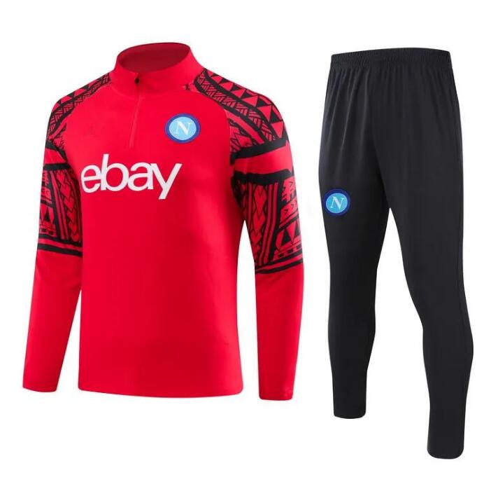 2324 Napoli tracksuit soccer jersey football jacket kits 2023 2024 SSC Naples AE7 D10S training suit wear Formation tuta Chandal Jogging tracksuits se