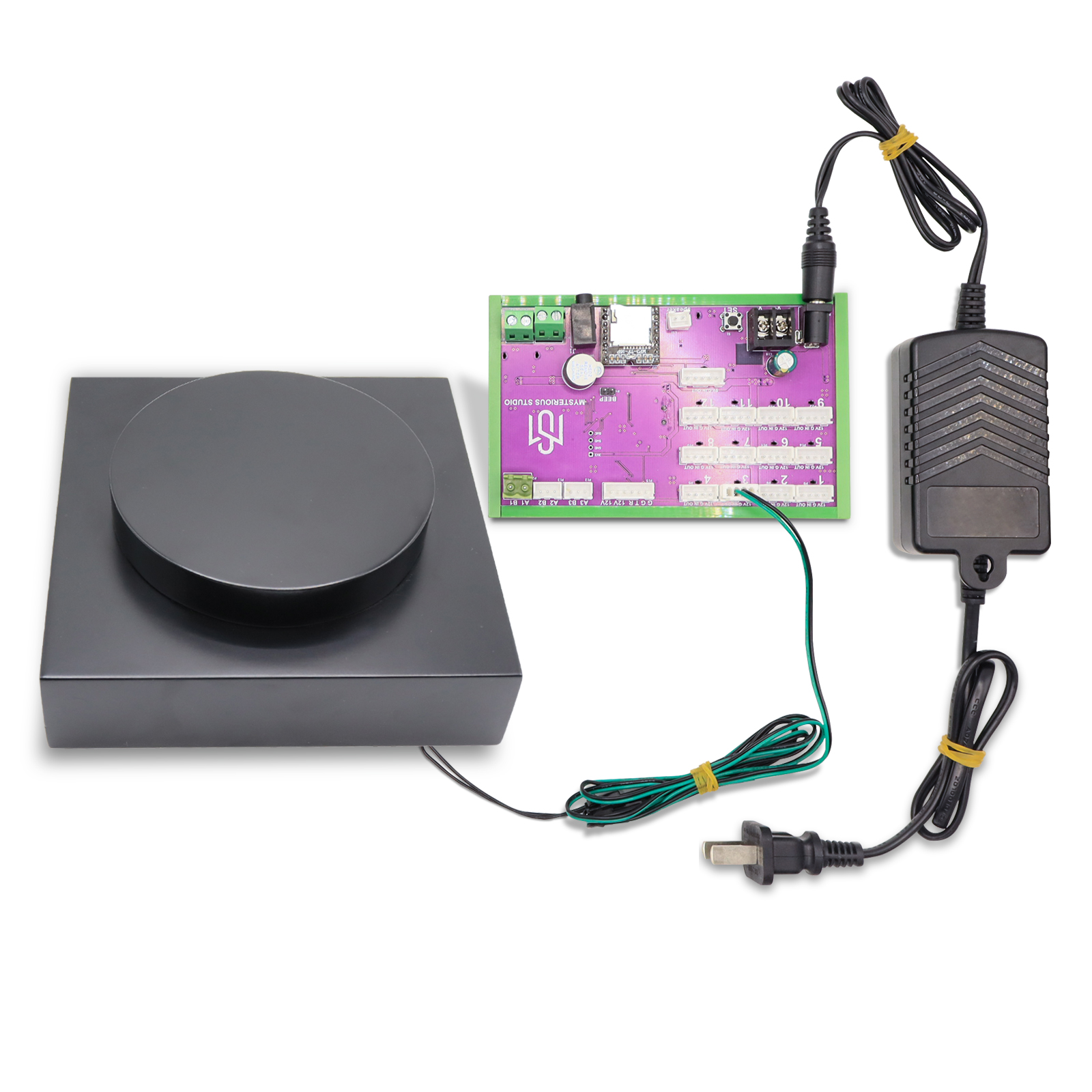 Secret room escape game mechanism props Electronic puzzle mysterious studio rotate base rotatecorrect position