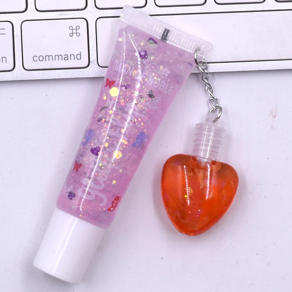 Lip Plumper Jelly Fruit Burst Gloss Plumping Balm Sequins Oil Fades lip lines Moisturizer Shiny Natural Plant AntiCracking Care 231207
