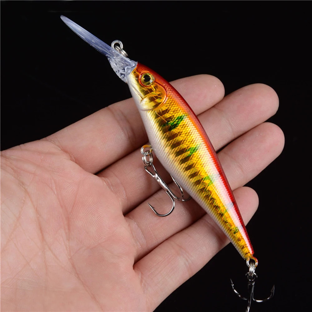 Baits Lures Hercules 10PCS Minnow Fishing Lure 11cm 105g Aritificial Wobblers Hard Plastic Diving 254m Pesca Fish Wobbler Tackle 231207