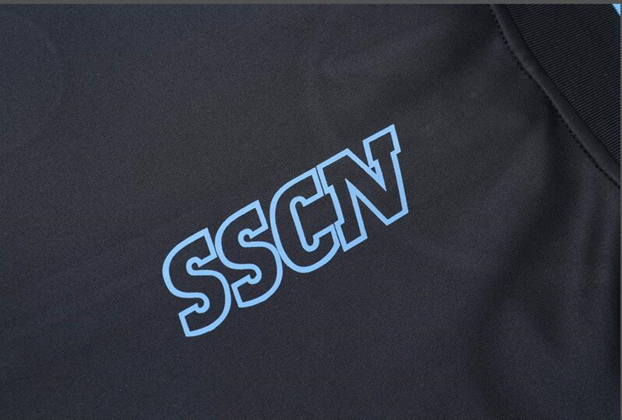 2324 Napoli tracksuit soccer jersey football jacket kits 2023 2024 SSC Naples AE7 D10S training suit wear Formation tuta Chandal Jogging tracksuits se