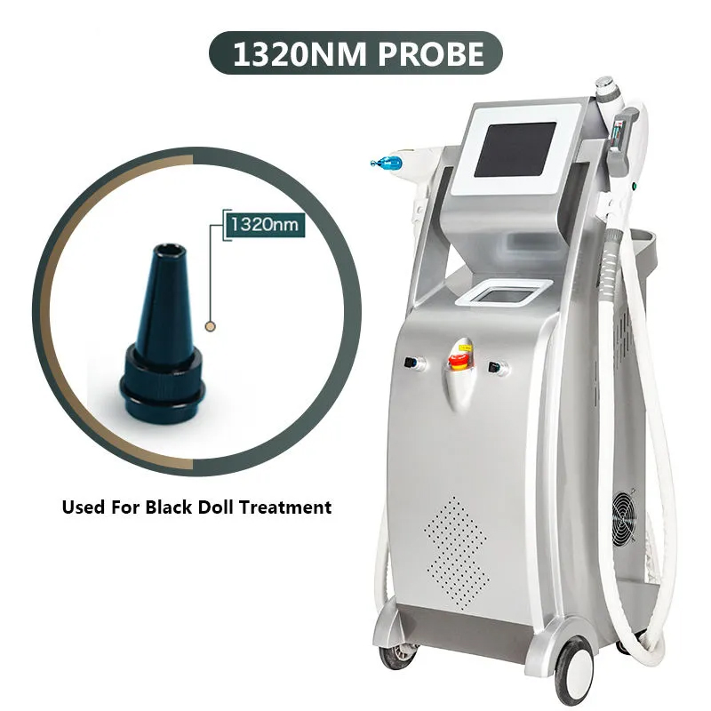 Professional 3 In 1 Rf Elight Ipl Yag Laser Hair Removal Tattoo Removal Machine Lightening Skin Tightening Whitening Equipment