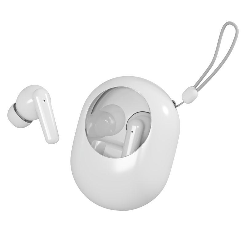 In-ear Wireless Earphone TWS Bluetooth headset Fingerprint control S195 Built-in Microphone LED display High quality Headphone Sport Earphone Music he