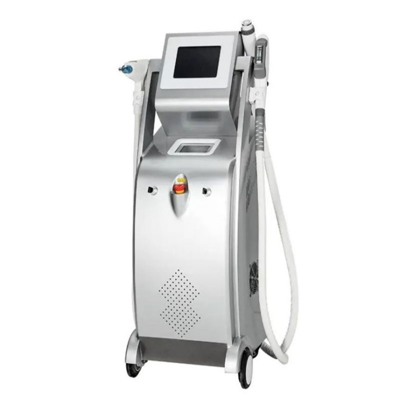 Professional 3 In 1 Rf Elight Ipl Yag Laser Hair Removal Tattoo Removal Machine Lightening Skin Tightening Whitening Equipment