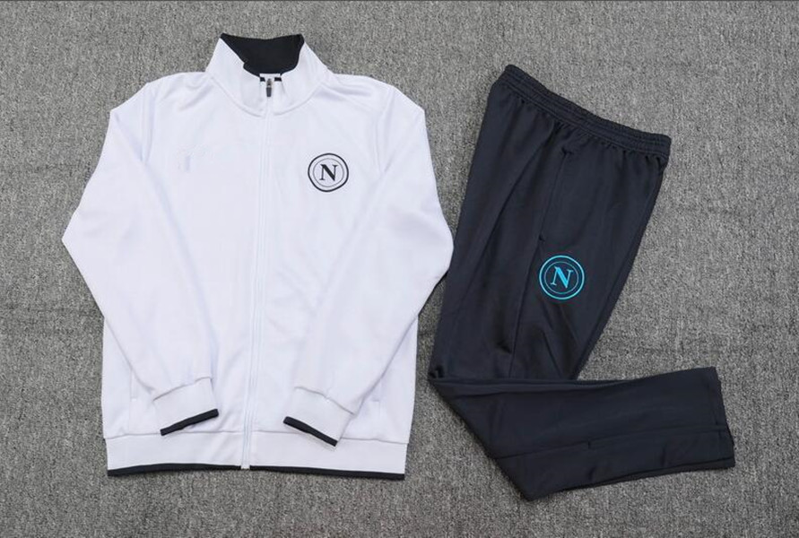 2324 Napoli tracksuit soccer jersey football jacket kits 2023 2024 SSC Naples AE7 D10S training suit wear Formation tuta Chandal Jogging tracksuits se