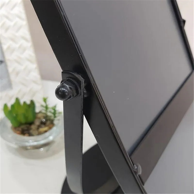 Compact Mirrors Arrival Nordic Style Makeup Mirror Metal Mirror Bathroom Vanity Cosmetic Mirror Table Top Mirrors For Bathroom 20# 231202