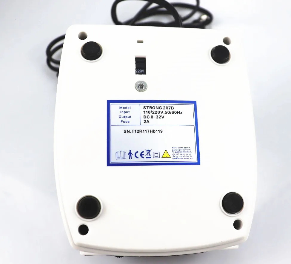 Nail Art Equipment Strong 210207B Electric Nail Drill 65W Milling Machine for Manicure Pedicure Nail Drill Apparatus for Manicure Machine Tool 231207