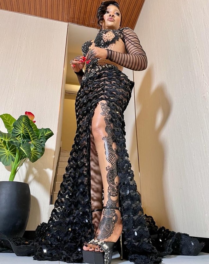 Ao 2024 Eb Black Illuion Mermaid Prom Dre Beaded Crytal Sequined Lace Evening Formal Party Second Reception Birthday Engagement Gown Dree Robe De E e