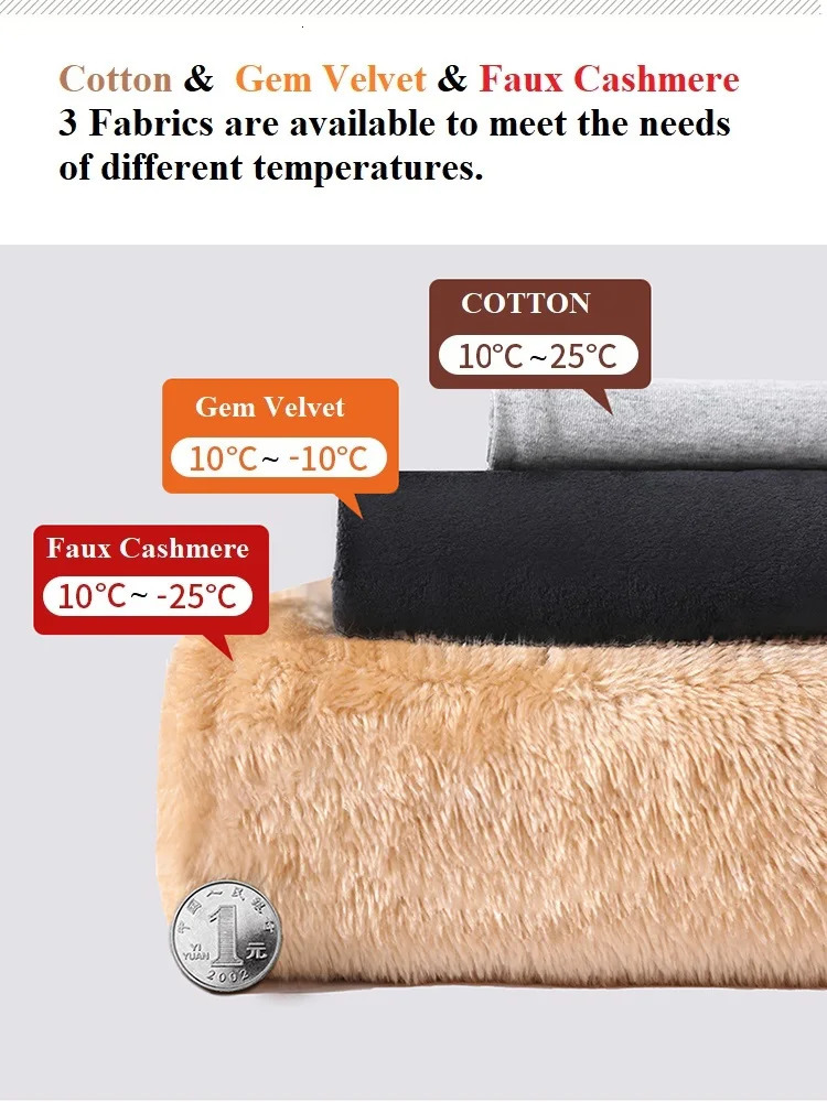 Men's Pant Warm Winter Plush Thick Pants Lambskin Cashmere Trousers High Waist Cotton Fleece Loose Female Wide Leg PELEDRESS 231216