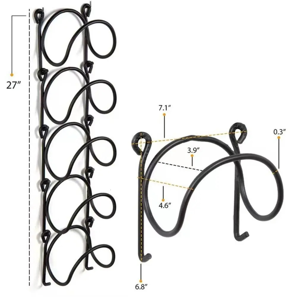 Pot Racks Wine Rack Iron Material Towel Bottle Holder for Wall Wall Mounted Organizer Shelf Display 231206
