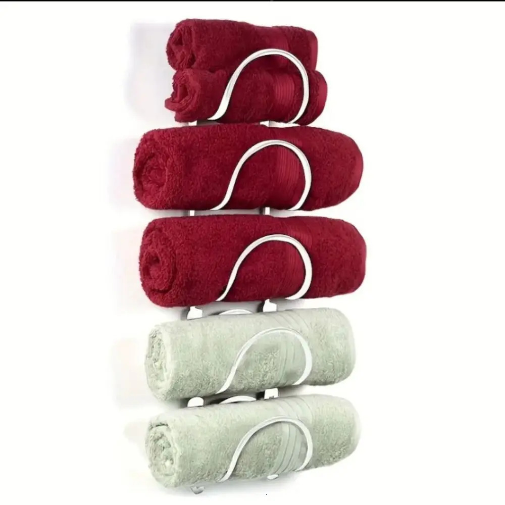 Pot Racks Wine Rack Iron Material Towel Bottle Holder for Wall Wall Mounted Organizer Shelf Display 231206