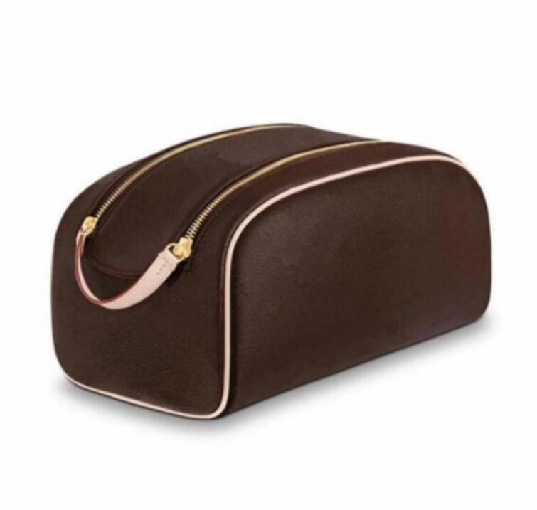 High Quality Designer Cosmetic Bags Women Wash Bag Wallets Handbags Purse luxury fashion flowers letters serial code wholesale discount