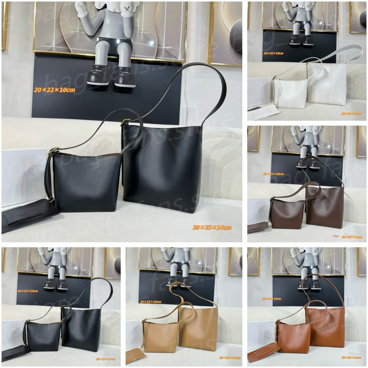 (go off picture not the description) High Quality Designer Bucket Bag Fashion Women's High Capacity Crossbody Bags Outdoor Totes 2sizes 2563
