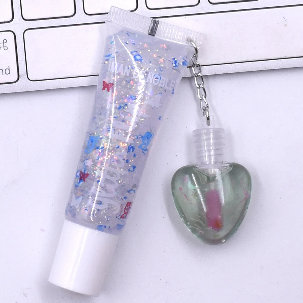 Lip Plumper Jelly Fruit Burst Gloss Plumping Balm Sequins Oil Fades lip lines Moisturizer Shiny Natural Plant AntiCracking Care 231207