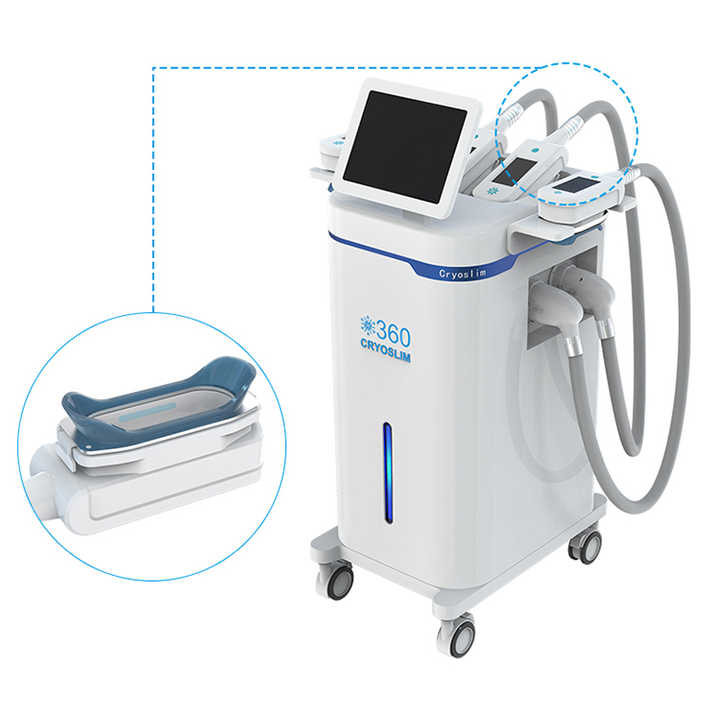 Portable Cryolipolysis Fat Freezing Machine Multifunction 360 Cryo Handle Cryolipolisis Fat Freezing Cellulite Reduction Sculpting Machine