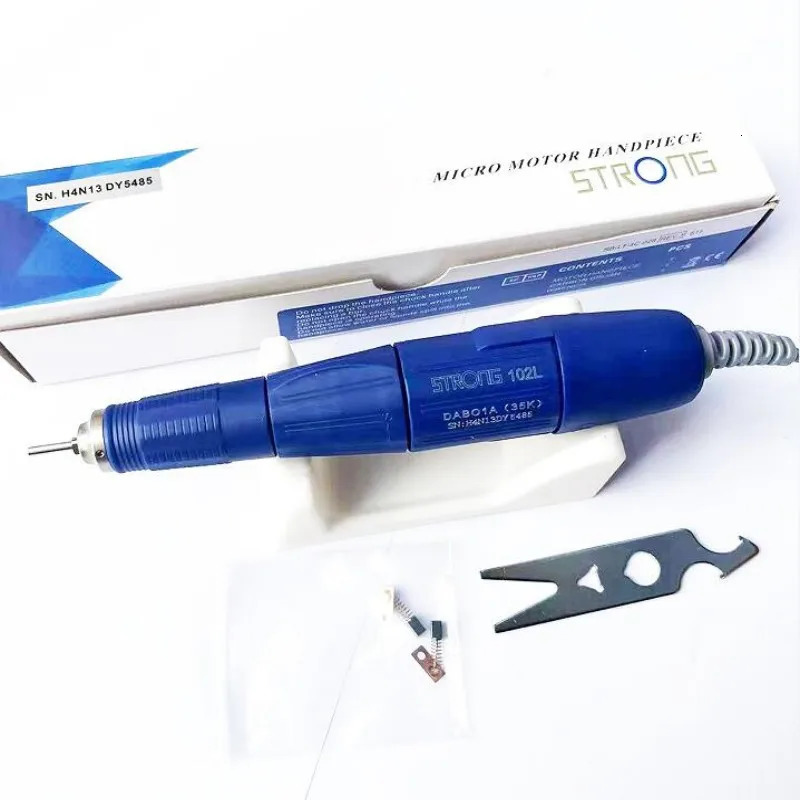 Nail Art Equipment Nail Drill Pen 35K 45K 55K SDE H37L1 H35SPN 105L Handpiece For STRONG 210 90 204 207B Electric Manicure machine Handle 231207