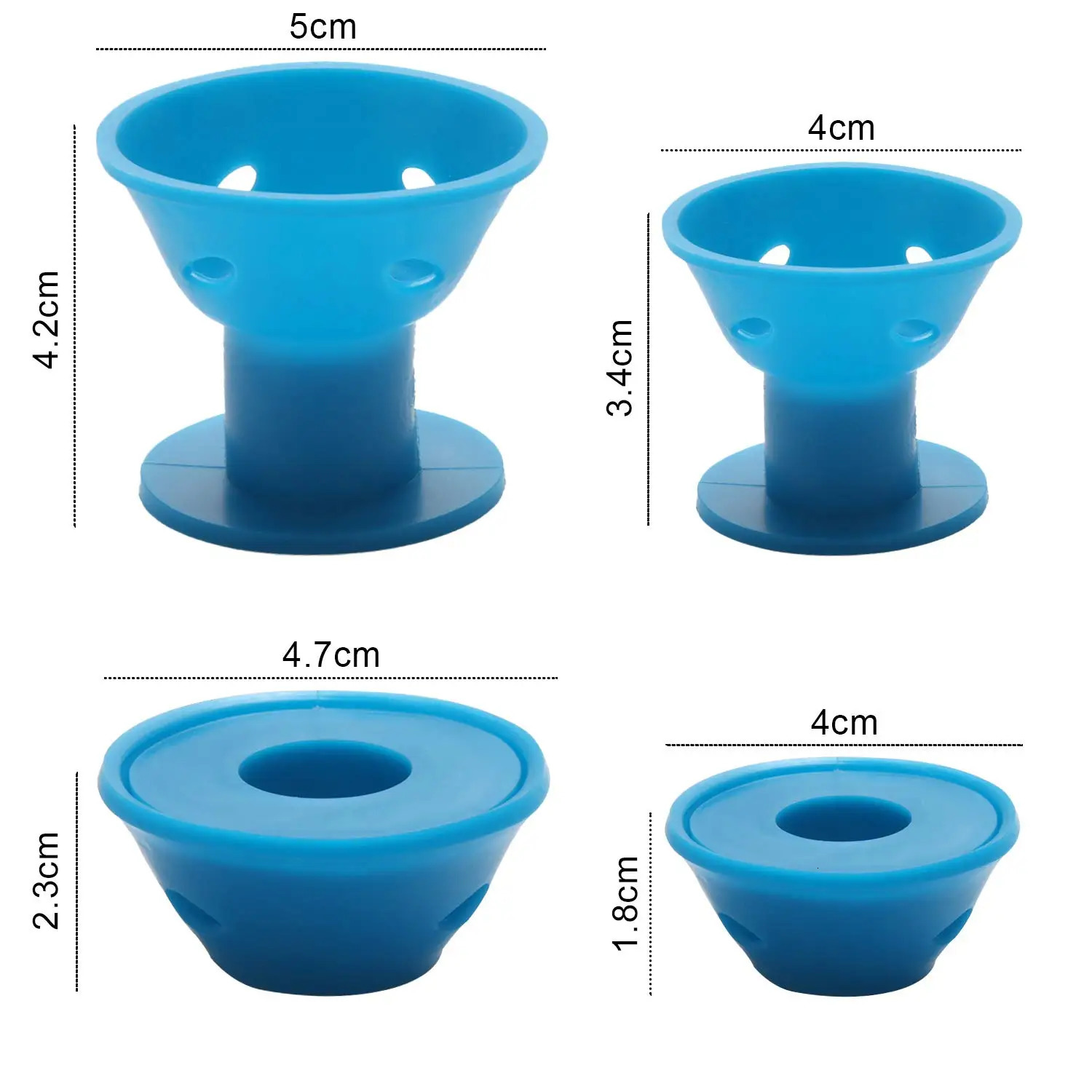 Hair Rollers 40 Pcs Silicone Hair Curlers with Bag and Hairnet Soft Rubber Magic Hair Care Rollers No Heat No Clip for Curlers 231202