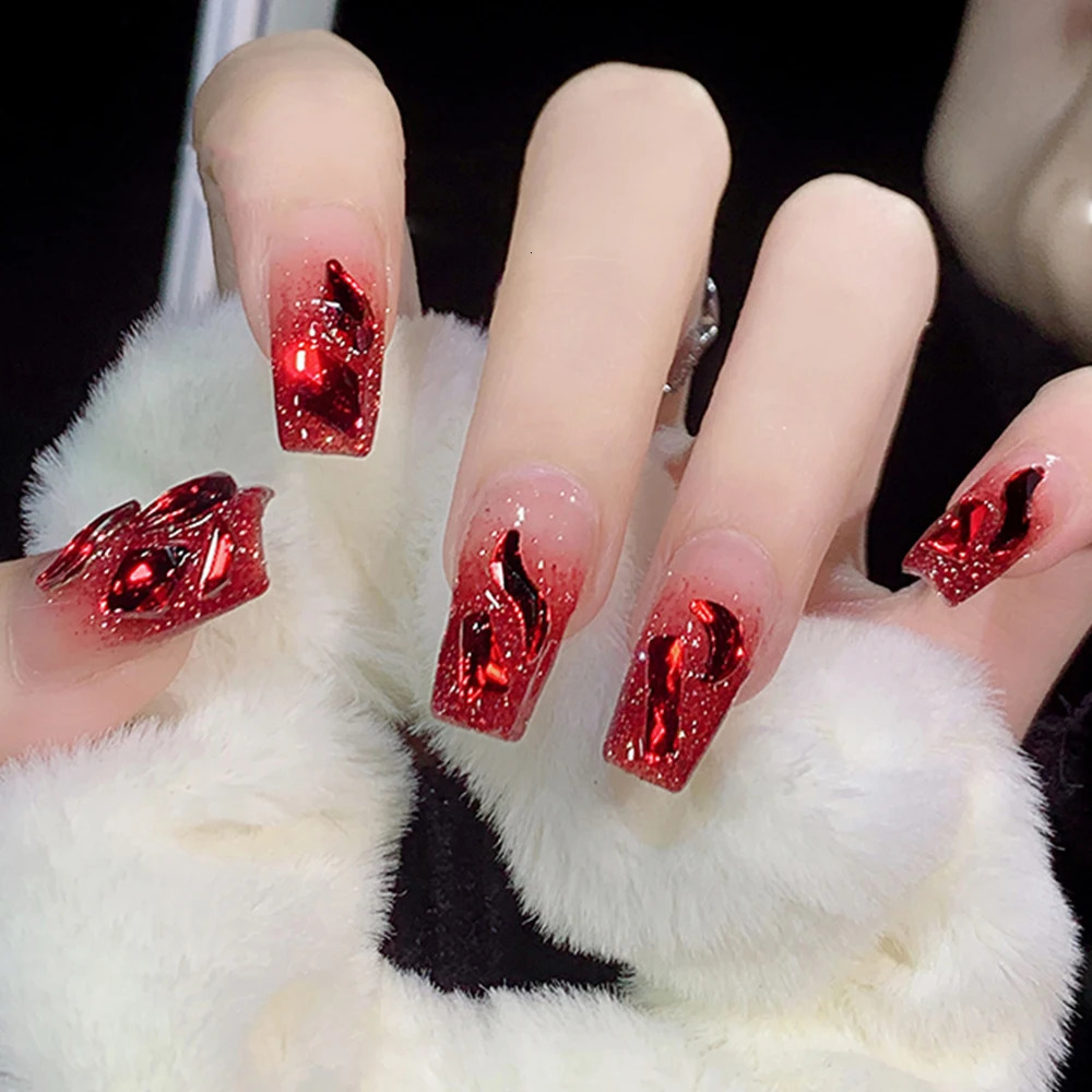 Nail Art Decorations 400100Pc Irregular Crystal Rhinsetone Nail Charm MixedSize Resin Flatback Jewelry Aurora Glass Gems Stone Parts Manicure Decor 23