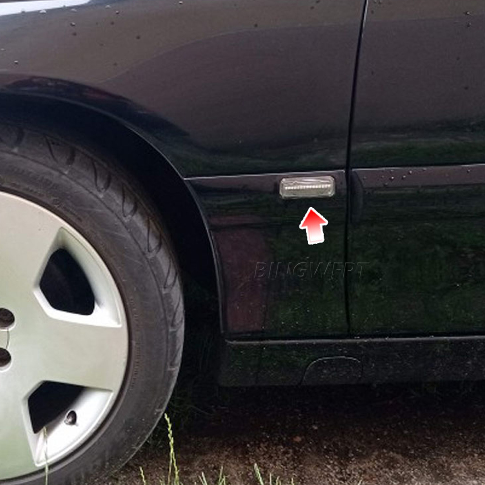 1 Set For Opel Omega B Stufenheck Caravan 1994-2003 Led Dynamic Turn Signal Light Side Fender Marker Sequential Blinker