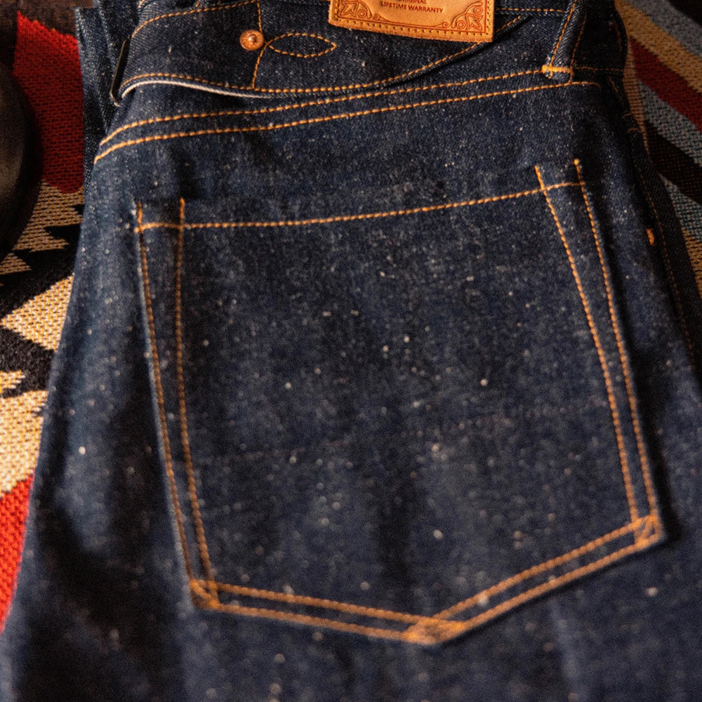 Men's Jeans Red Tornado Tapered Jeans Vintage Men's Selvedge Denim Slim Narrow Leg Trousers 231207