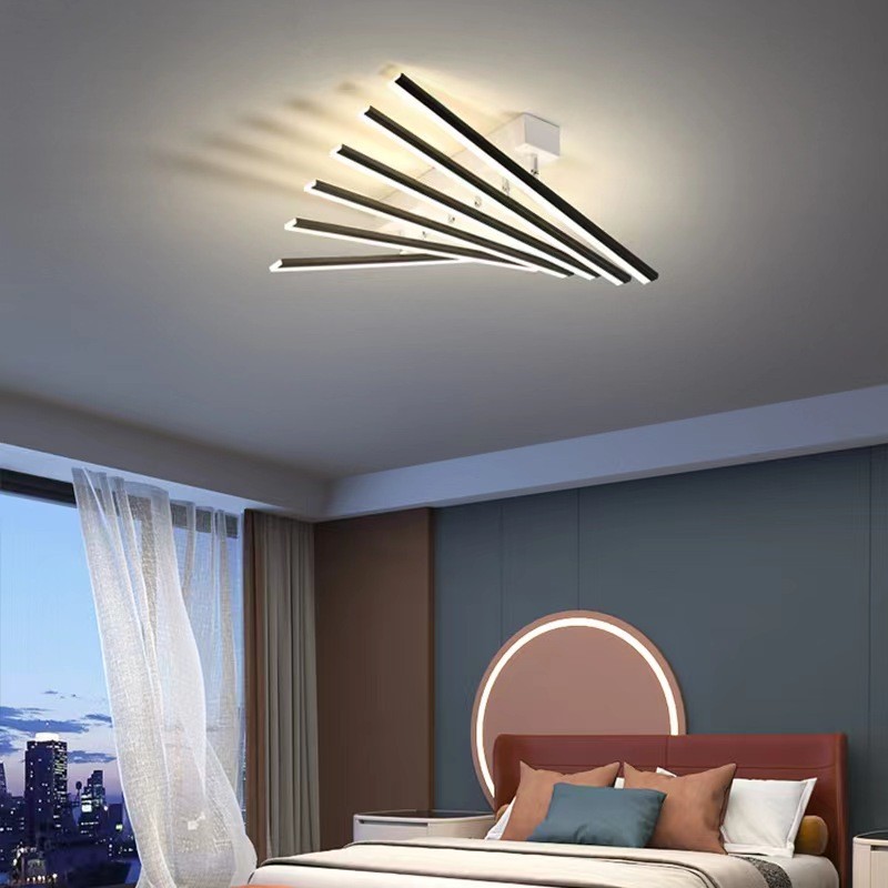 Modern LED Ceiling Chandeliers for Dining Room Nordic Livingroom Kitchen Bedroom Loft Pendant Light Fixtures Lustre Hanging Lamp