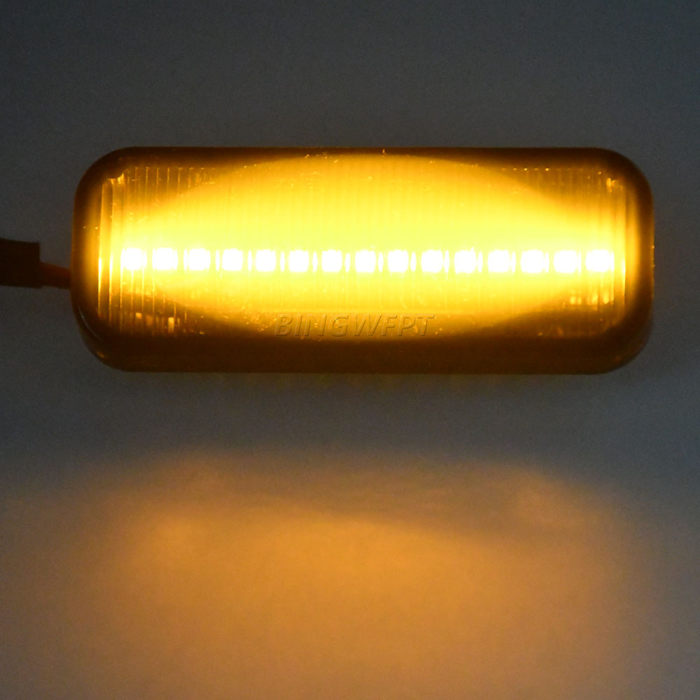 1 Set For Opel Omega B Stufenheck Caravan 1994-2003 Led Dynamic Turn Signal Light Side Fender Marker Sequential Blinker