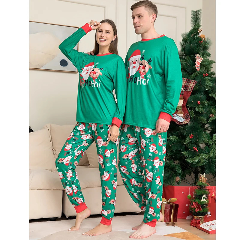 Family Matching Outfits Christmas Pajamas Set Xmas Outfit Adult Kids Women Pyjamas Clothes Mother And Daughter Father Son Sleepwear 231207