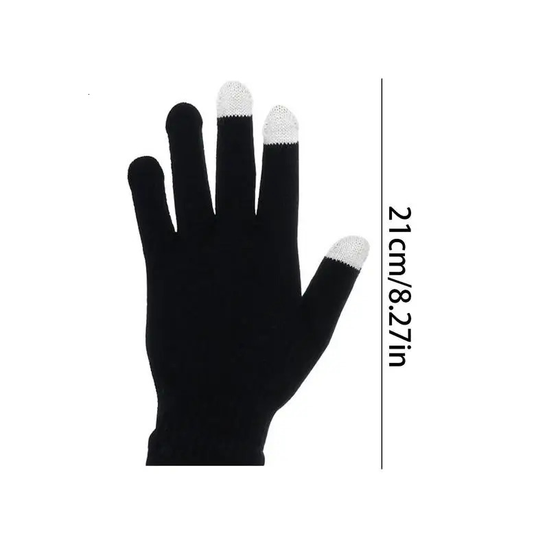 Five Fingers Gloves Touchscreen Mittens Warm Laptop Gloves Winter USB Charging Heated Gloves 5V Heated USB Winter Warm Laptop Mittens Warm Glove 23120